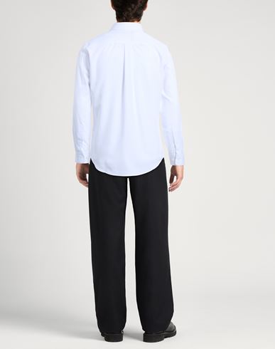 Man Shirt White Size 17 ½ Polyester, Elastane