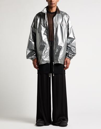 Man Jacket Silver Size S Polyamide
