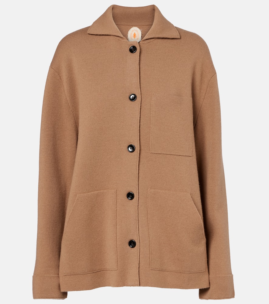Wool and cashmere jacket