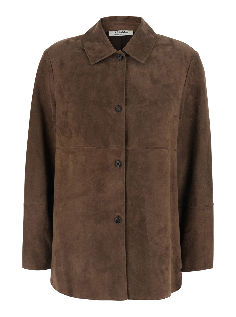 Suede Shirt — Brown
