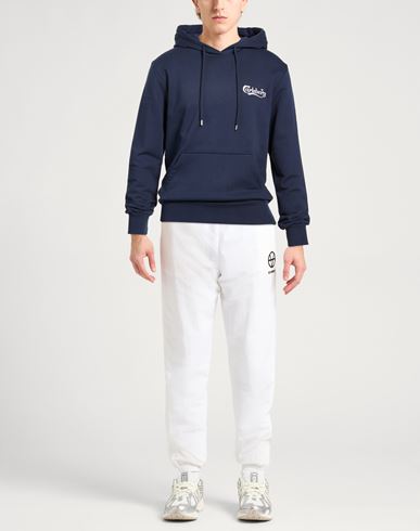 Man Sweatshirt Navy Size XL Cotton