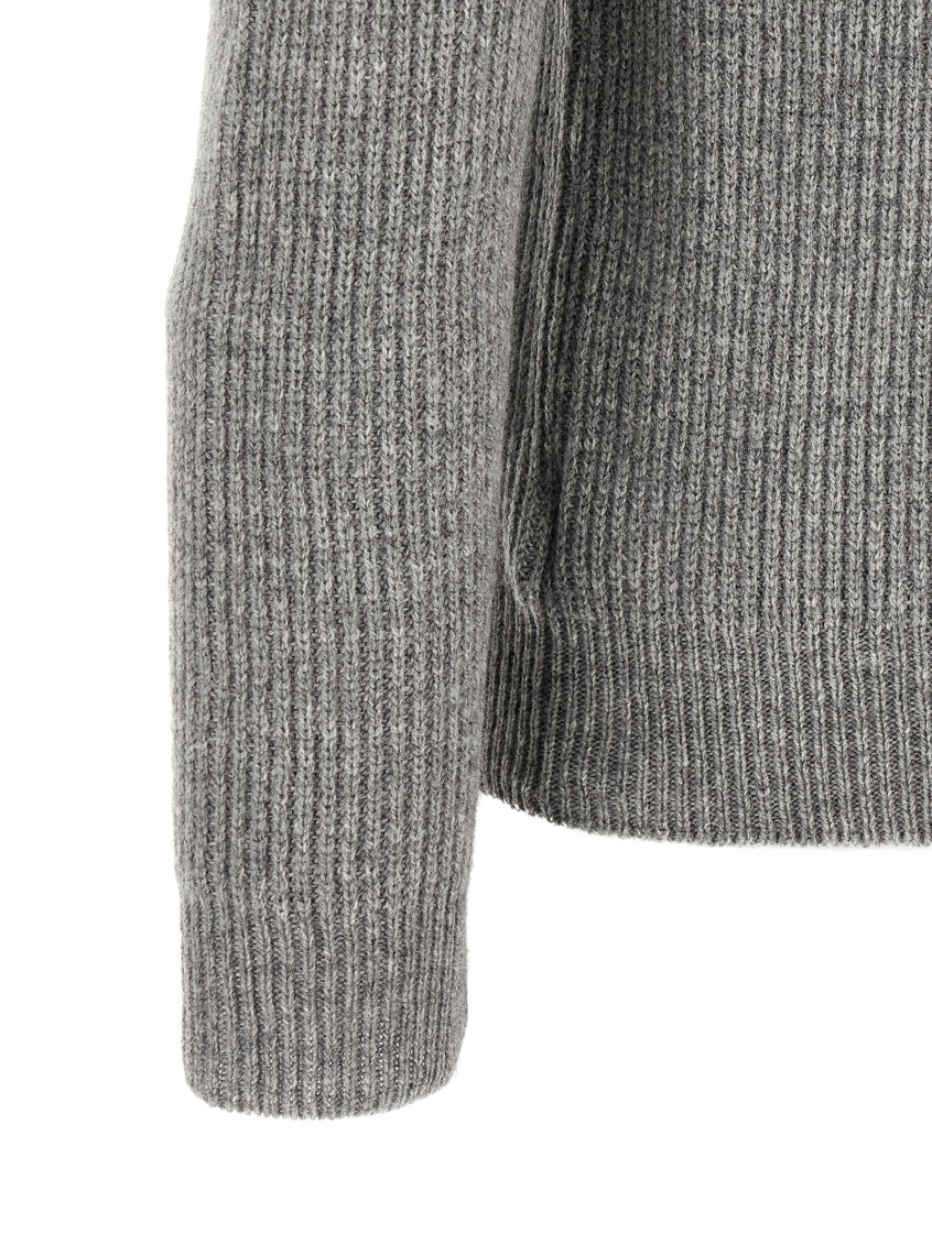 Zanone - crew neck knit sweater soft stretch