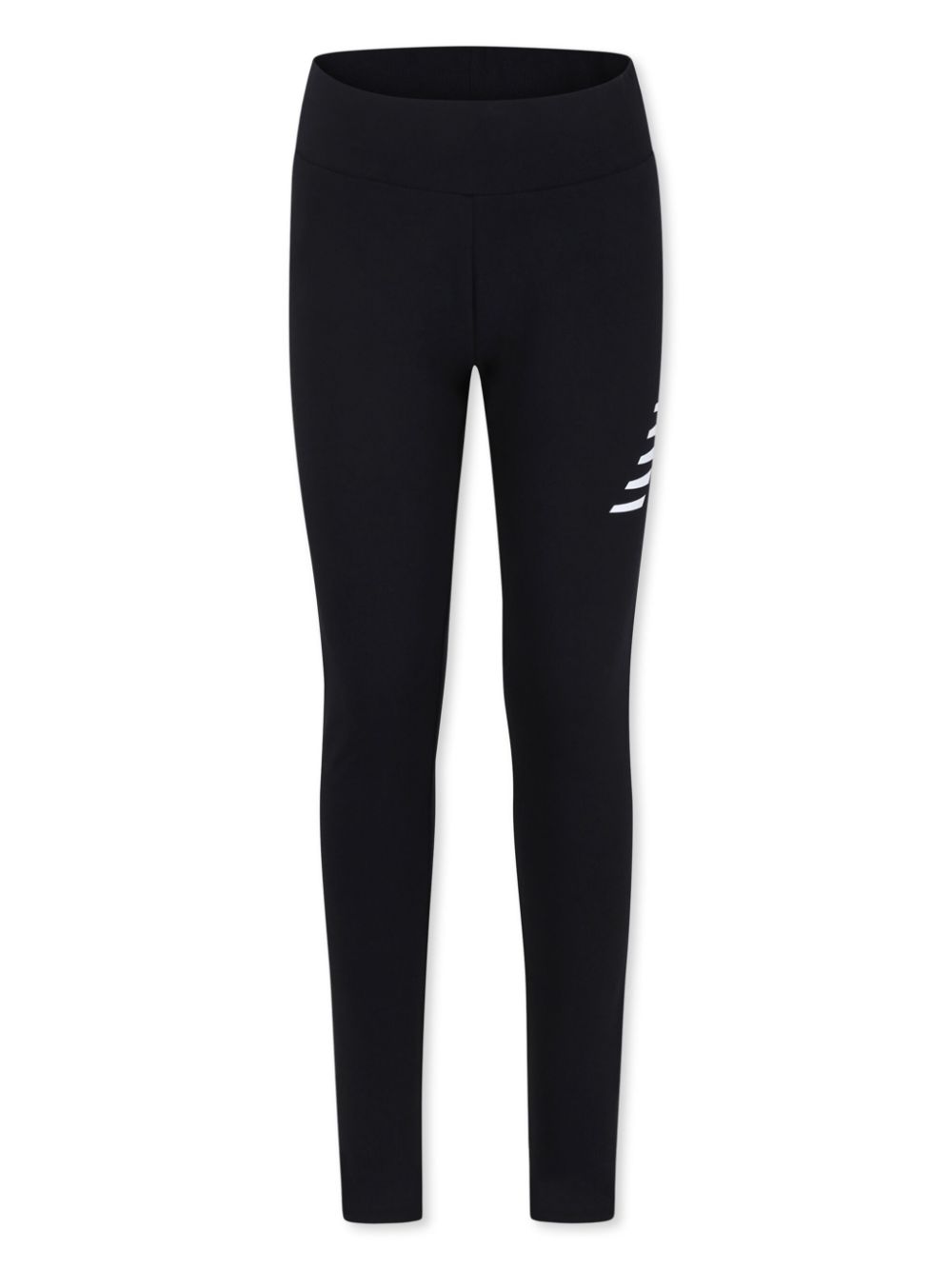 Logo-print leggings - Black