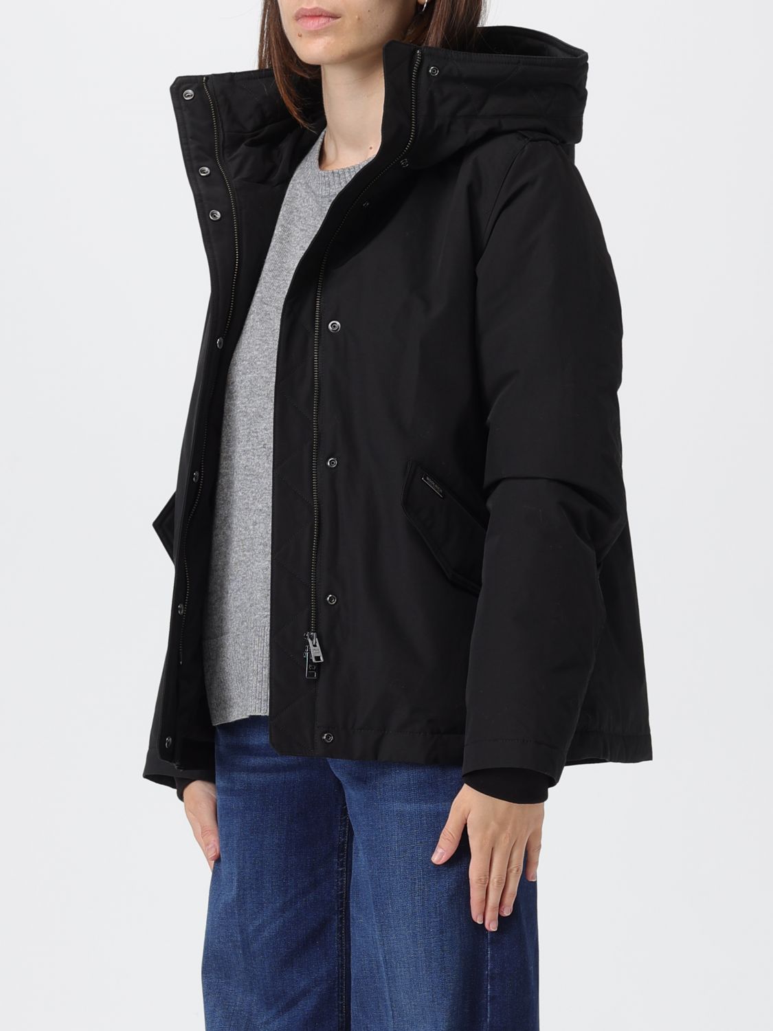 Jacket Woman color Black