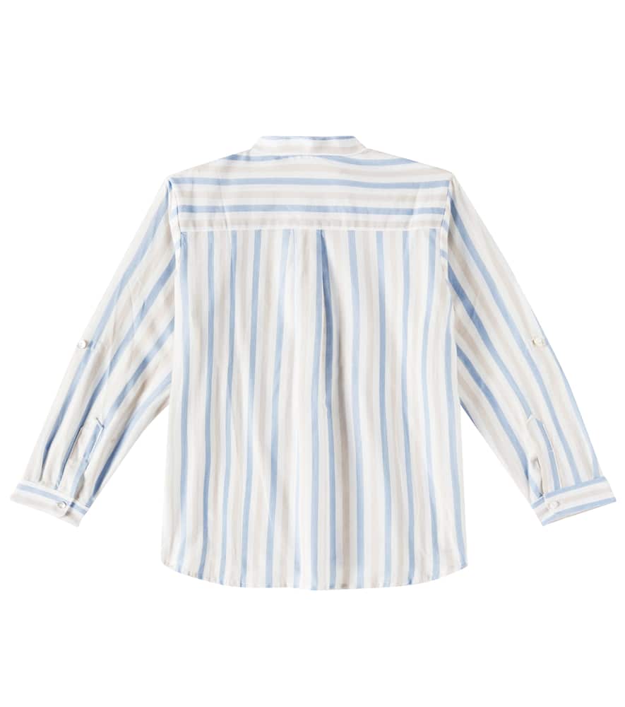 Jazmin striped cotton shirt