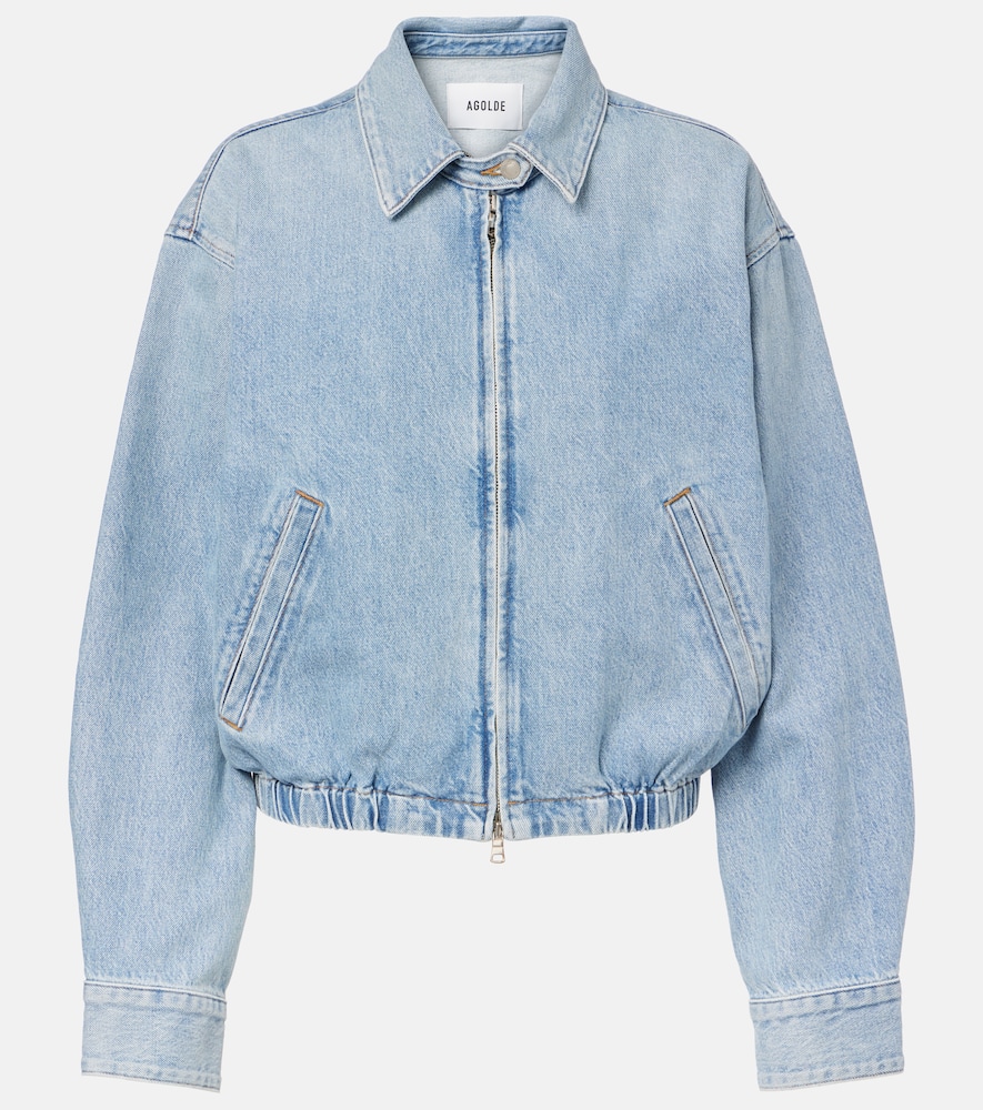 Nile zipped denim jacket