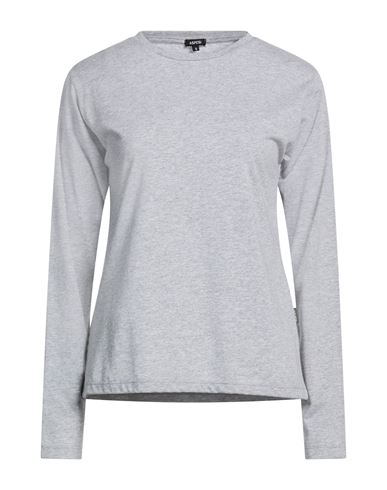 Woman Top Light grey Size S Cotton
