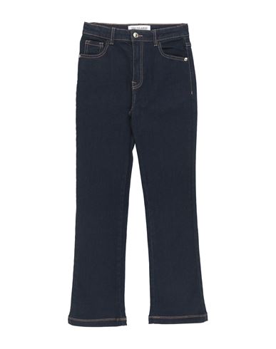 Kid Girl Jeans Blue Size 14 Cotton, Polyester, Elastane