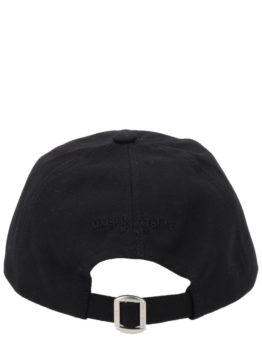 Black Dressed Fox Embroidered Baseball Hat