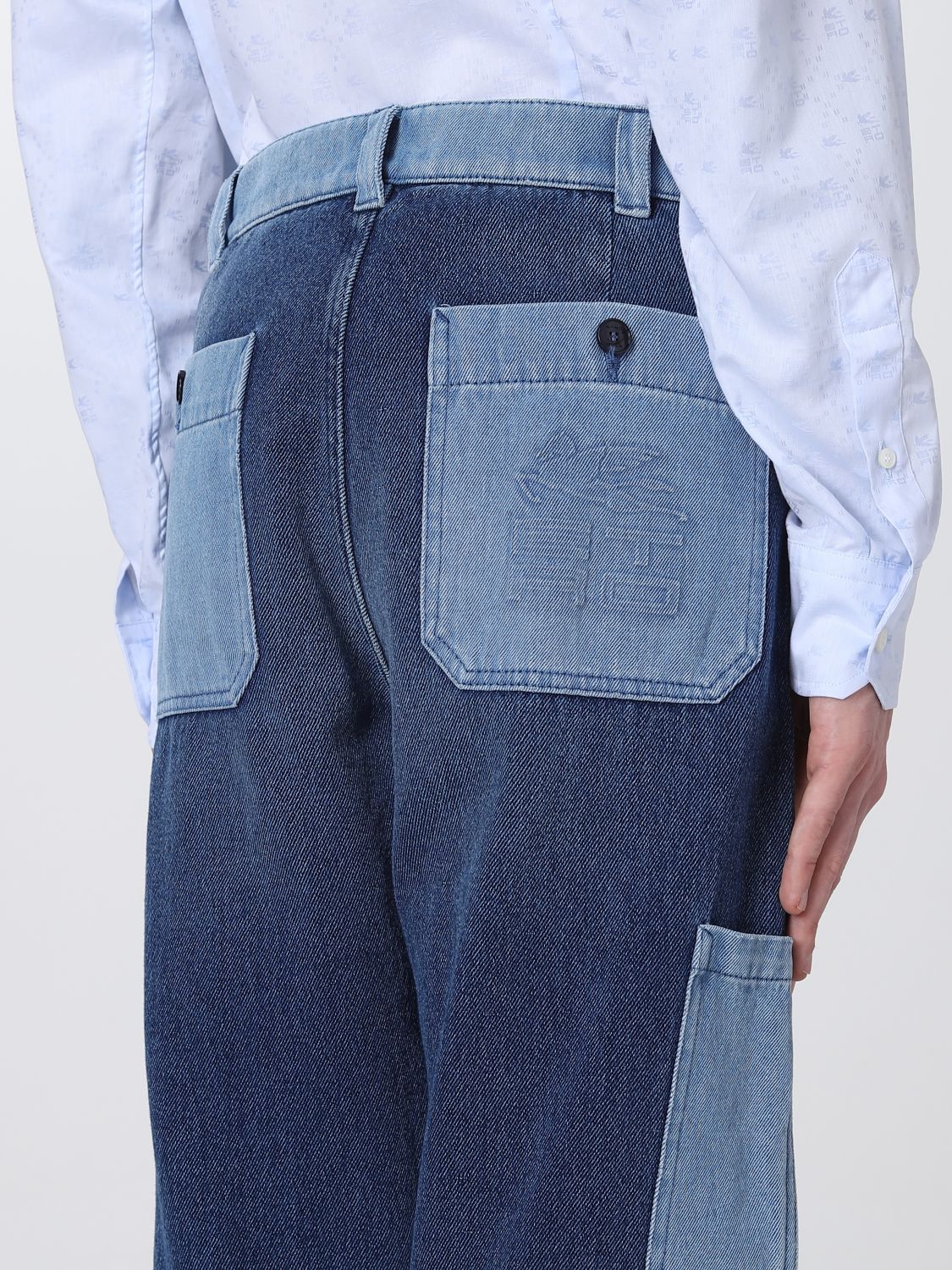 Jeans Men color Blue