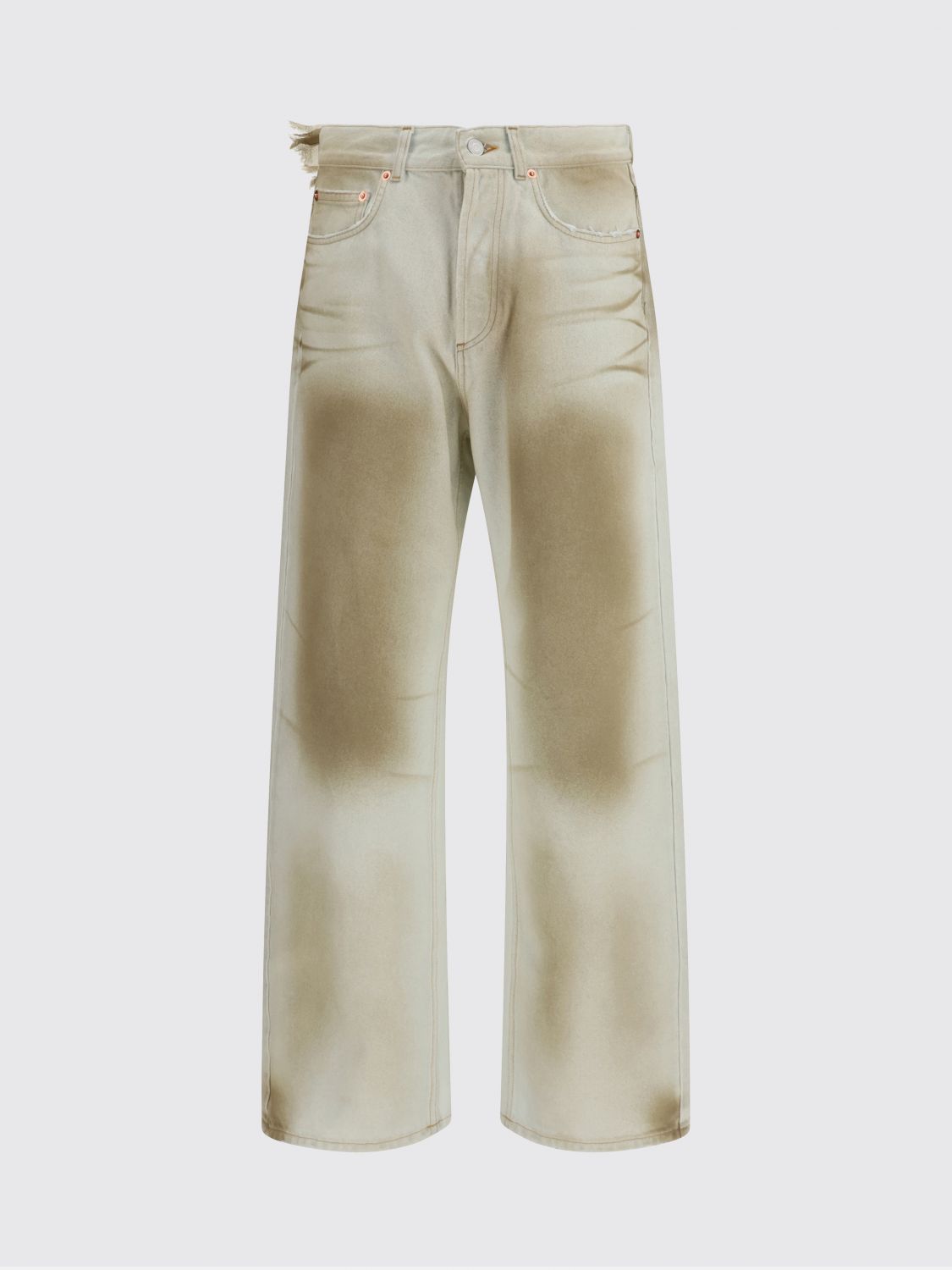 Jeans Men color White