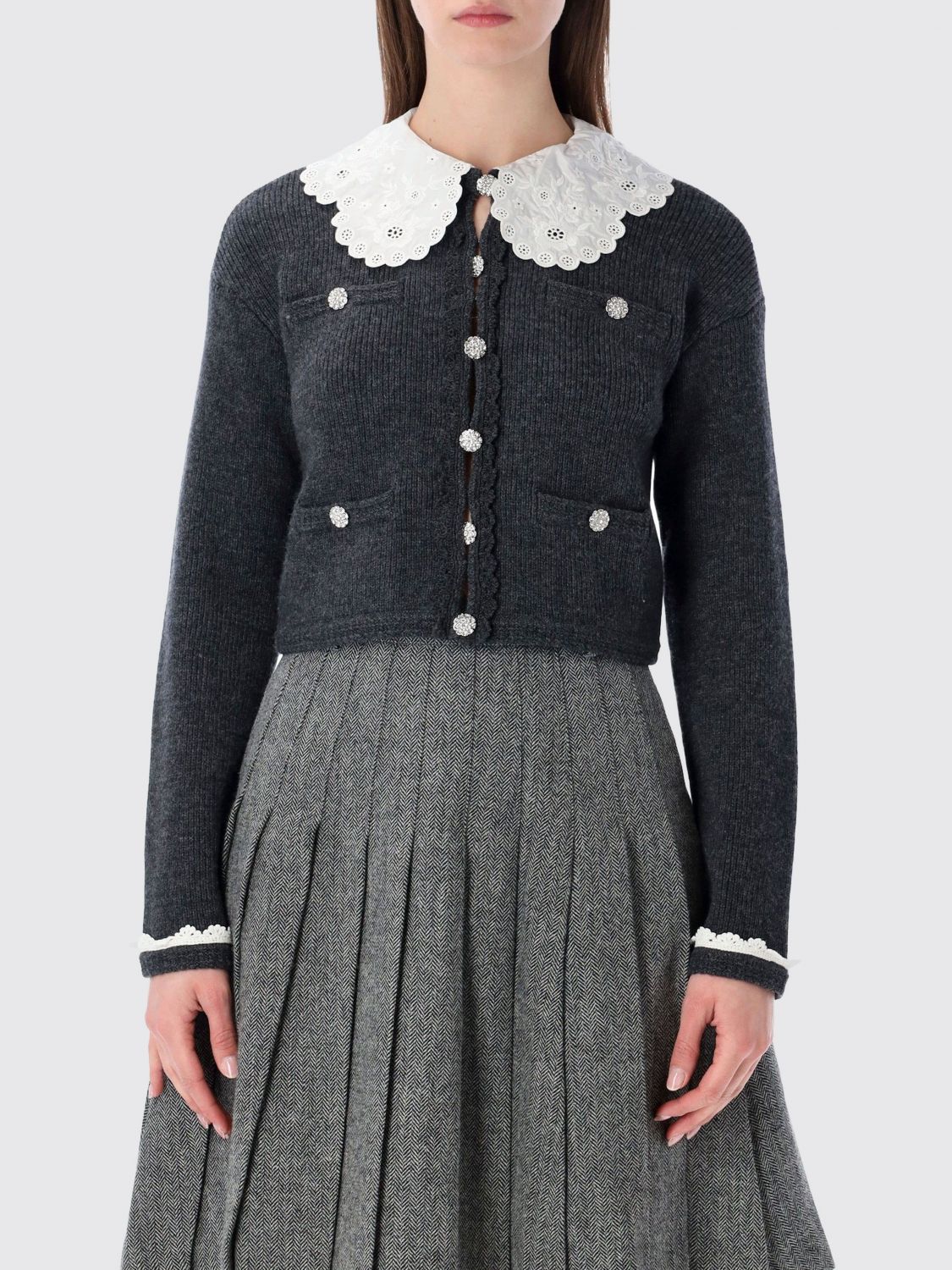 Sweater Woman color Grey
