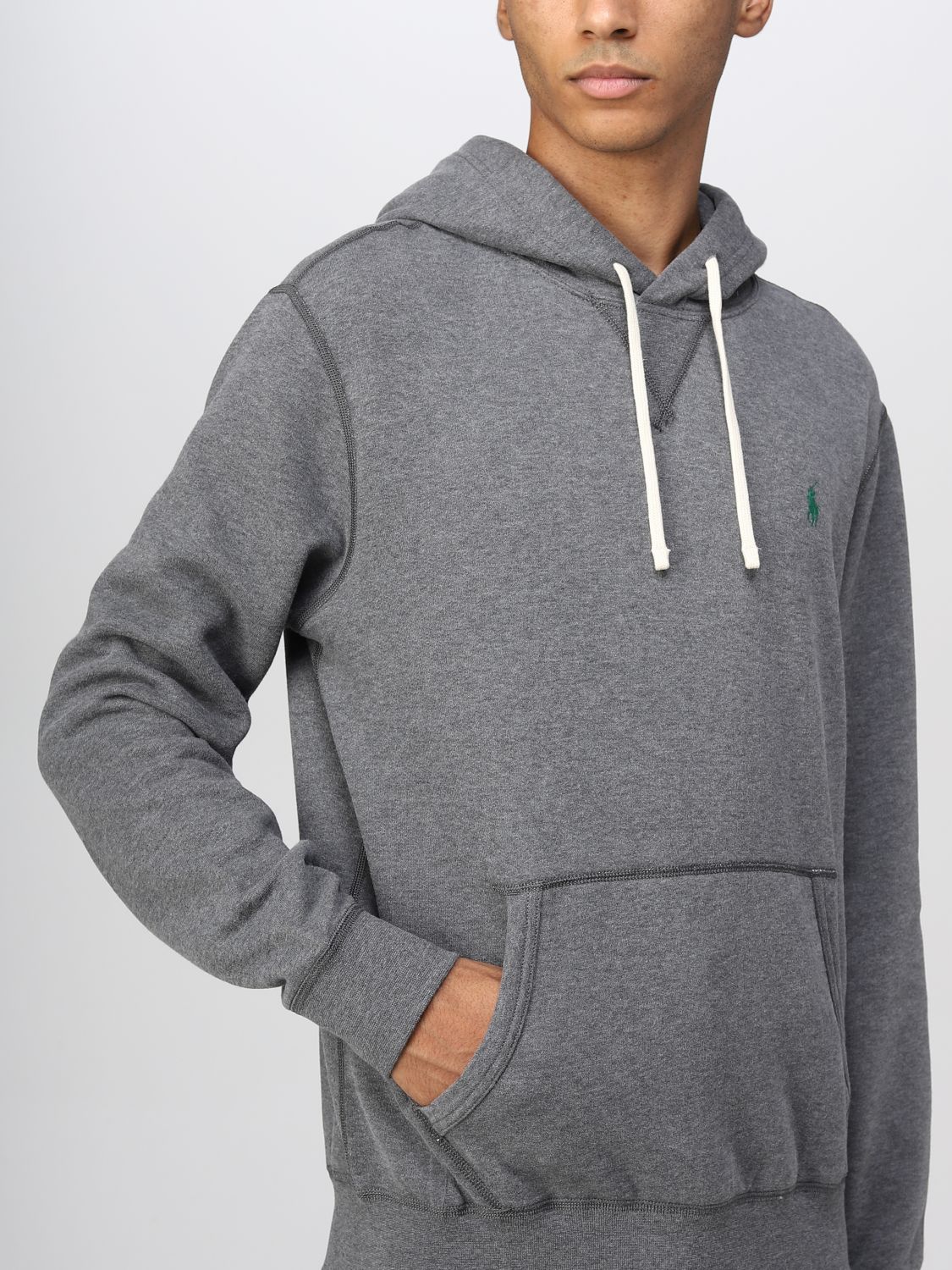 Sweatshirt Men color Grey