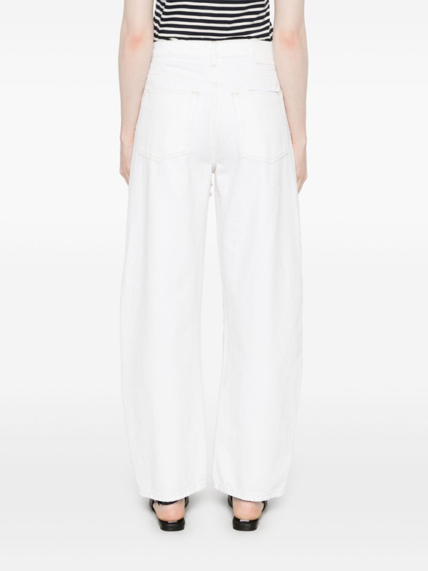 White Straight jeans