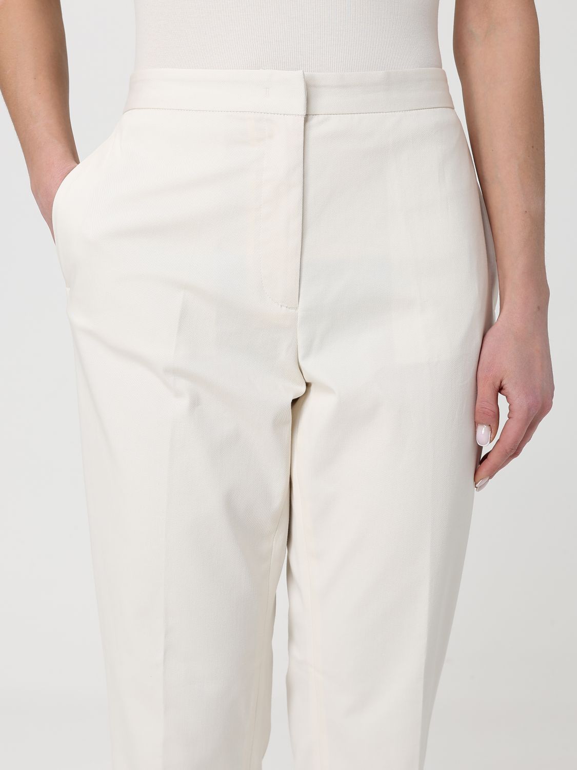 Pants Woman color Butter