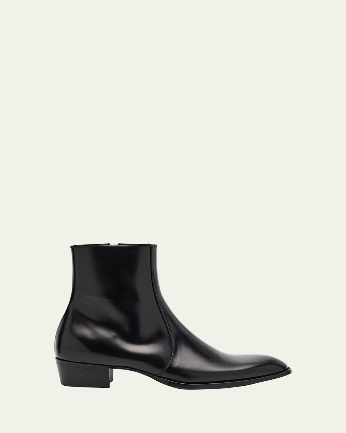Men's Roman 35 Leather Side-Zip Ankle Boots