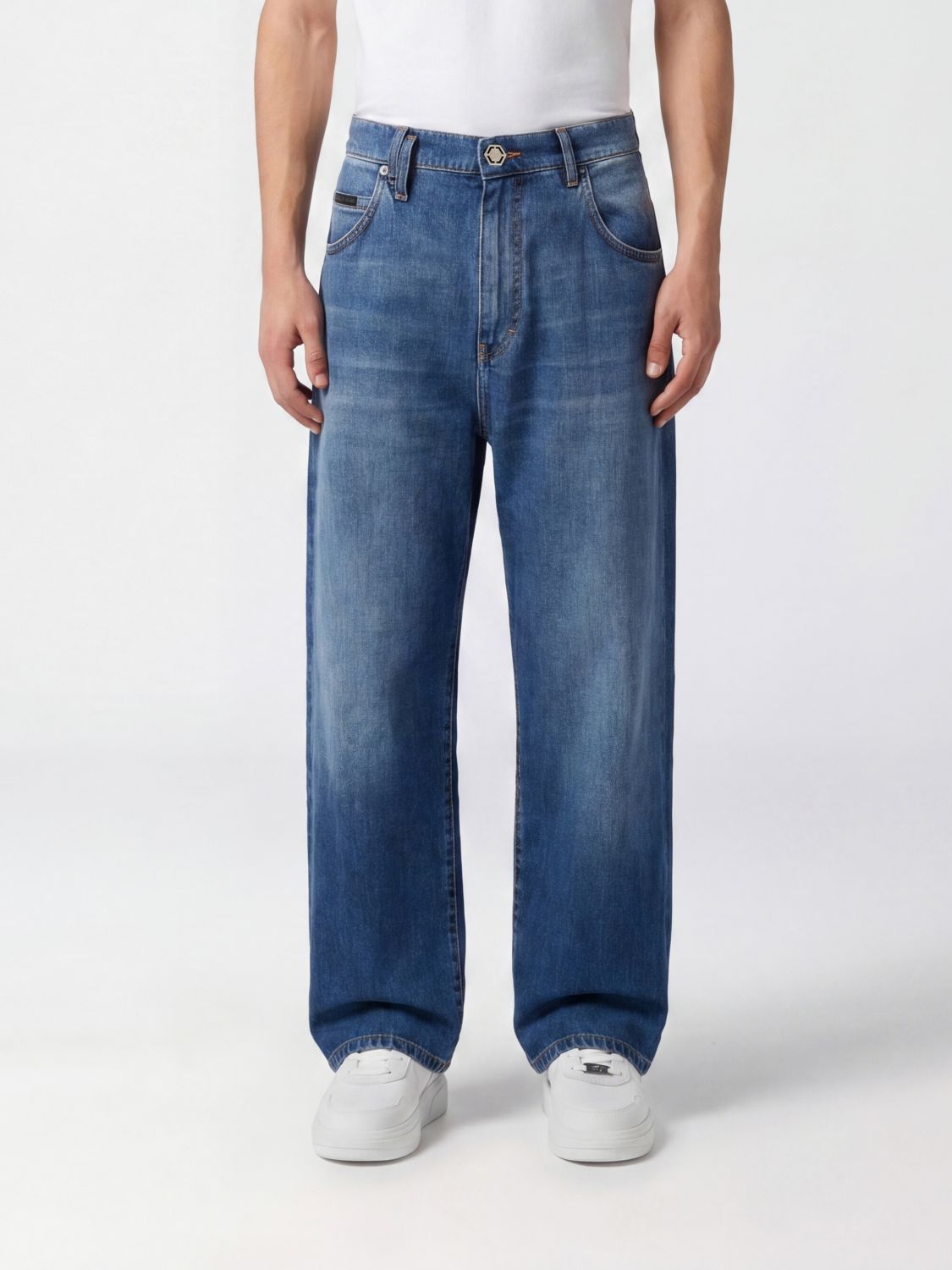 Jeans Men color Denim