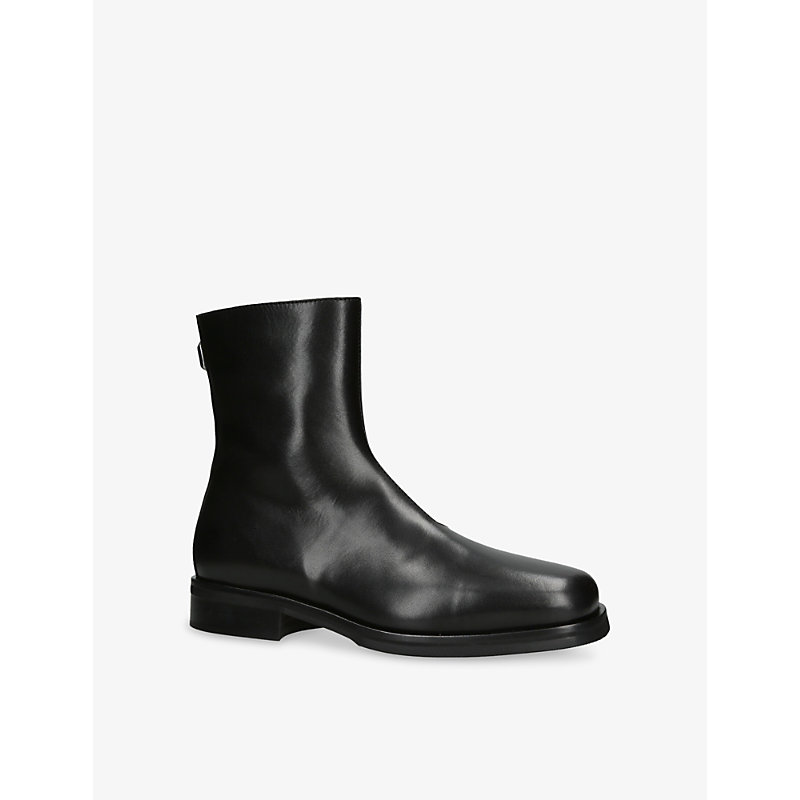 Mens Stivale Leather Ankle Boots