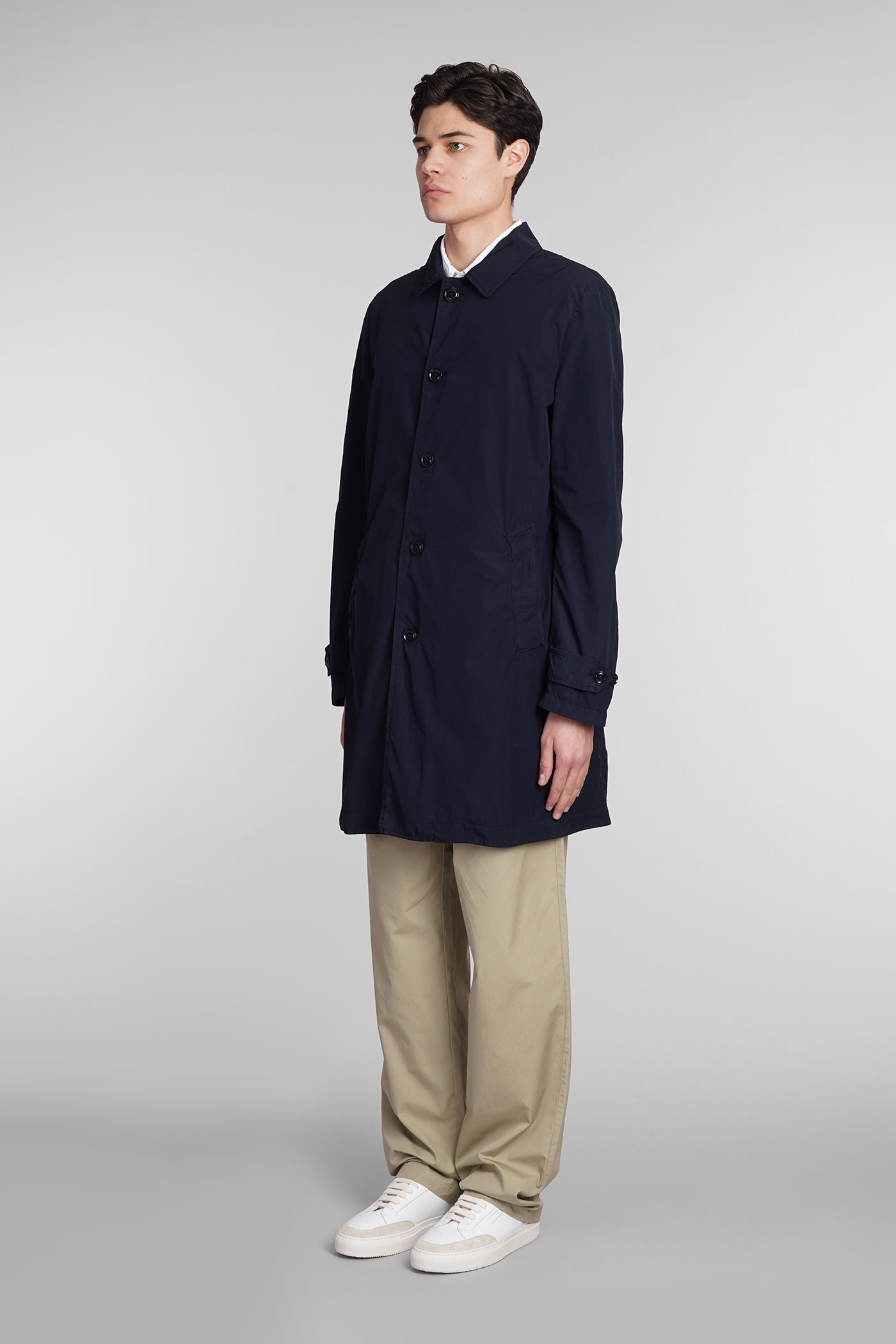 Impermeabile Lemon Coat In Blue Polyester