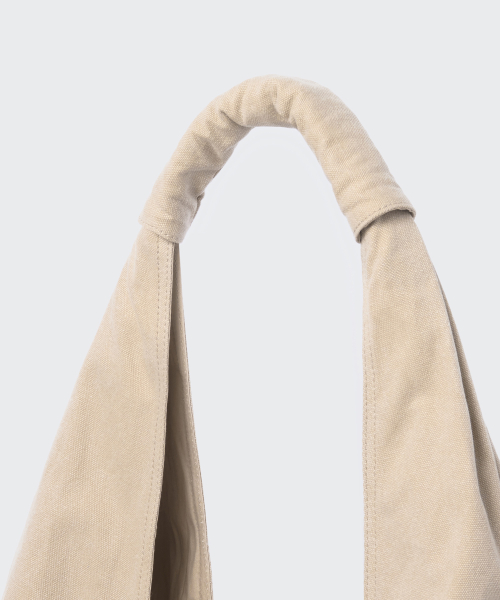 Washed Canvas Drip Shoulder Bag