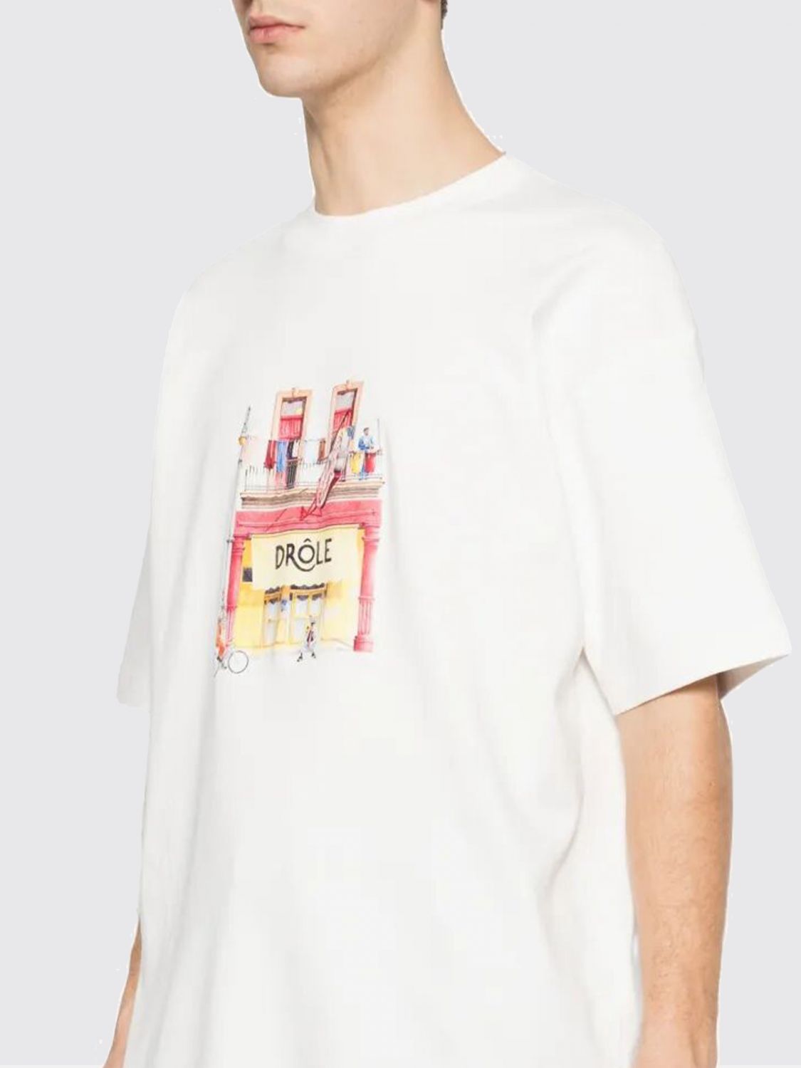 T-Shirt DRÔLE DE MONSIEUR Men color White