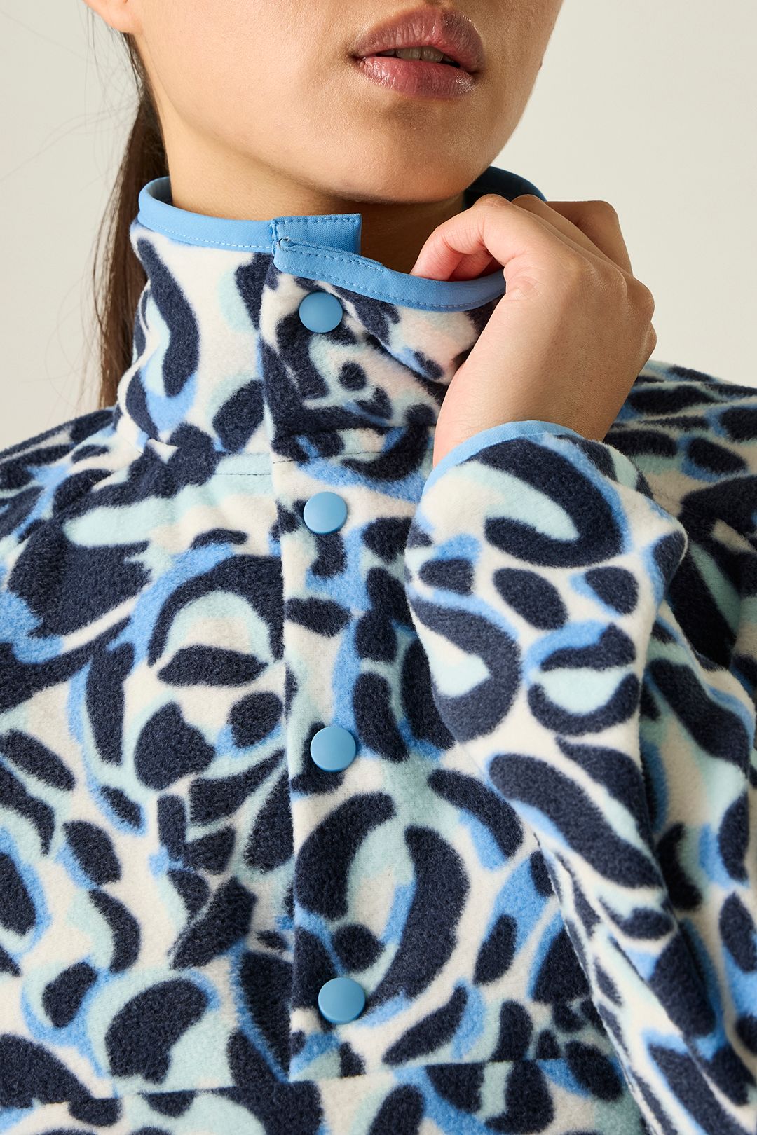 Dare 2B Printed Fleece In Light Blue