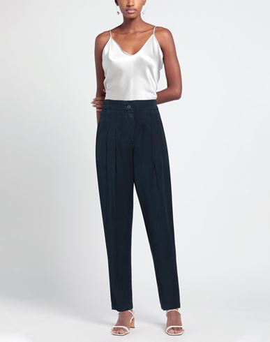 Woman Pants Navy blue