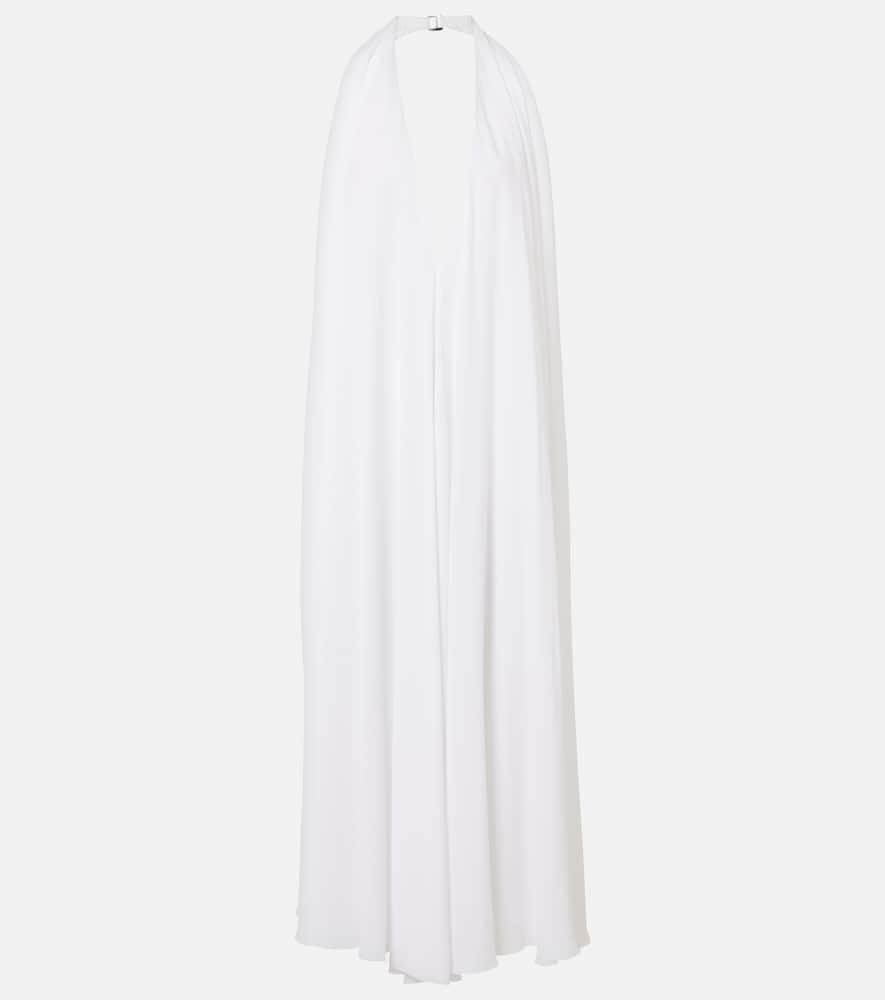 Norma draped maxi dress