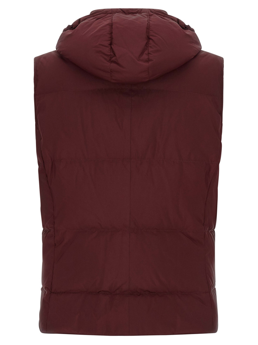 Hooded Down Vest