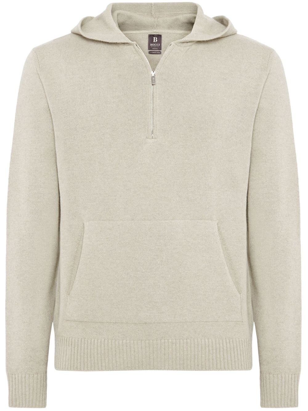 Hazelnut hooded jumper - Neutrals