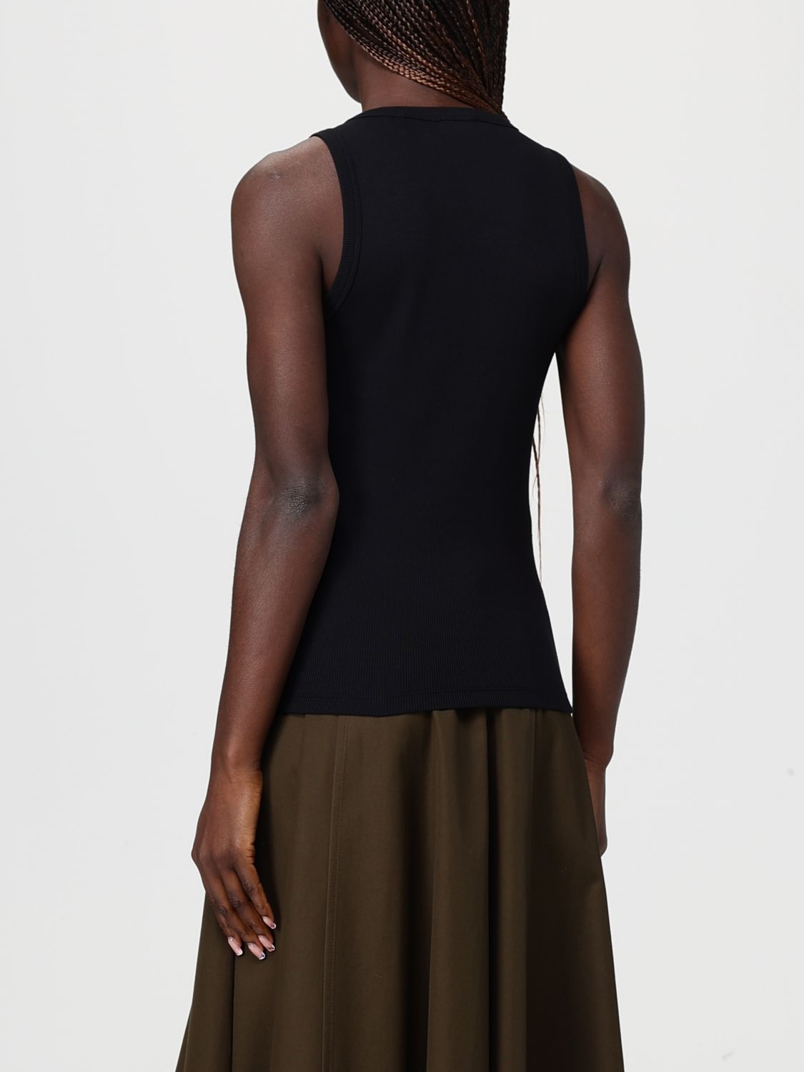 Top Woman color Black