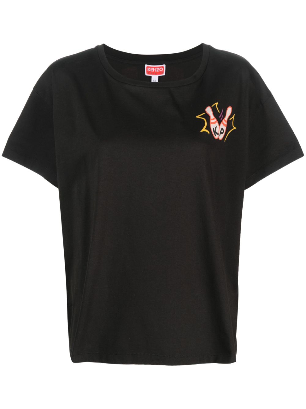 Bowling graphic-print T-shirt - White