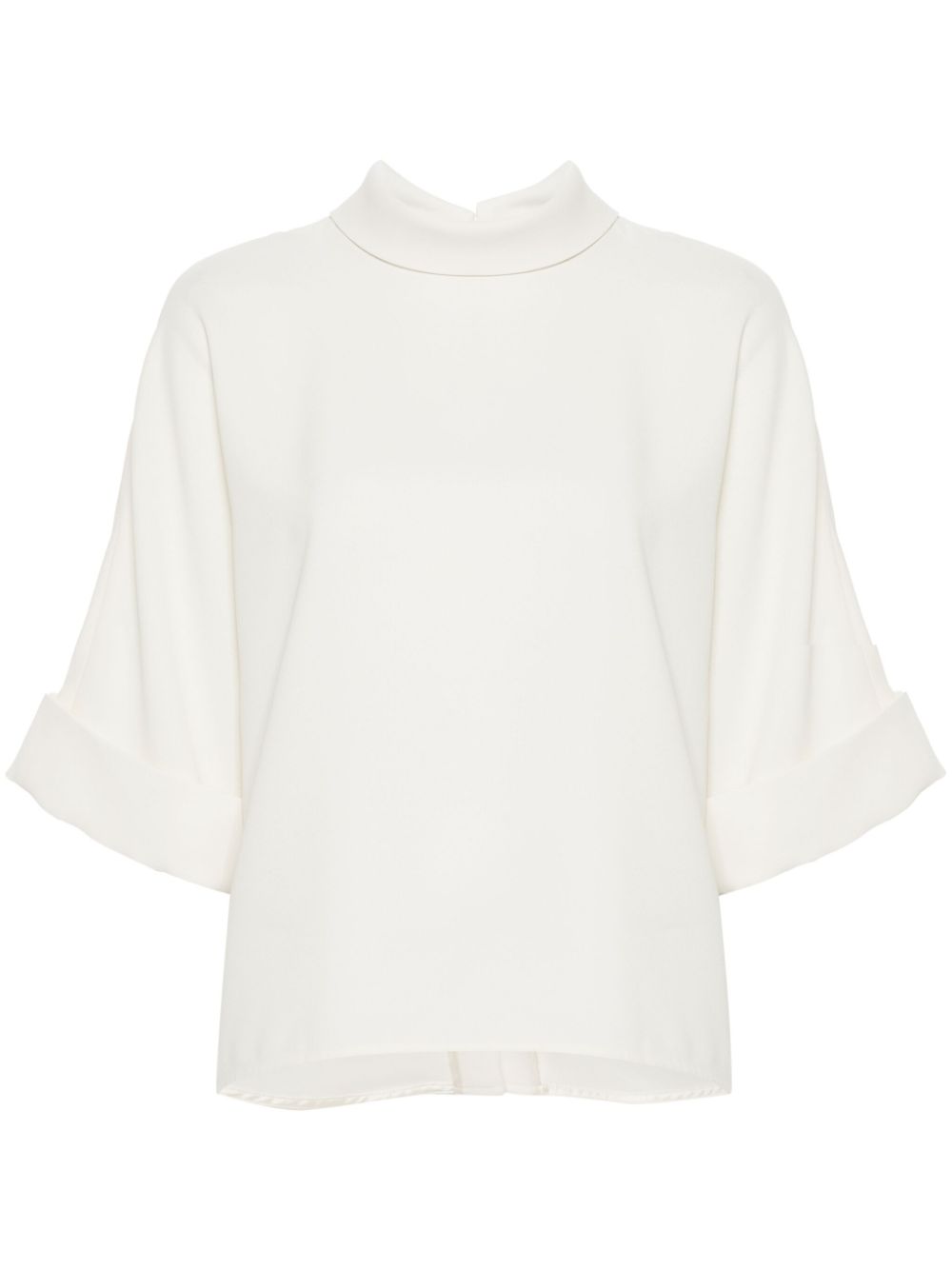 Bailee crepe blouse - Neutrals