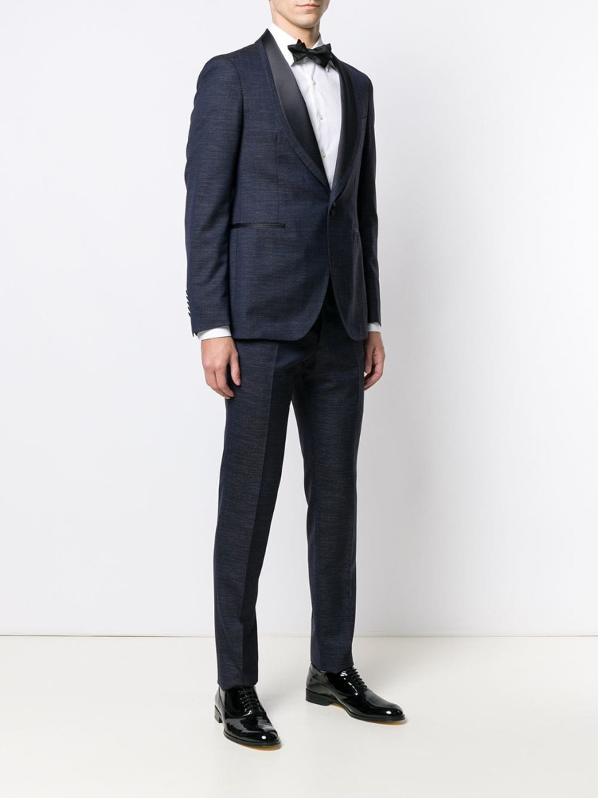 Blue Two-piece suit