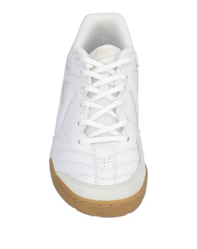 Man Sneakers White Size 6 Leather, Textile fibers