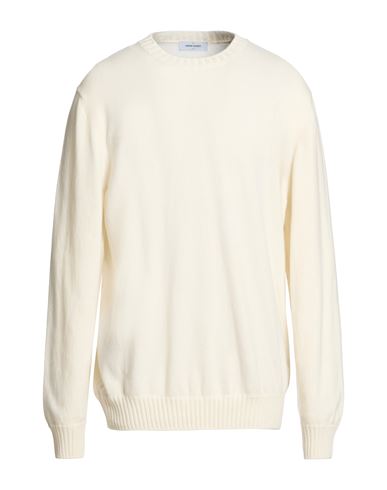 Luxury Man Sweater Cream Size 38 Cashmere
