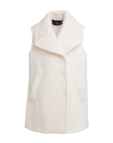 Woman Coat Ivory Size 6 Mohair wool, Wool, Polyamide