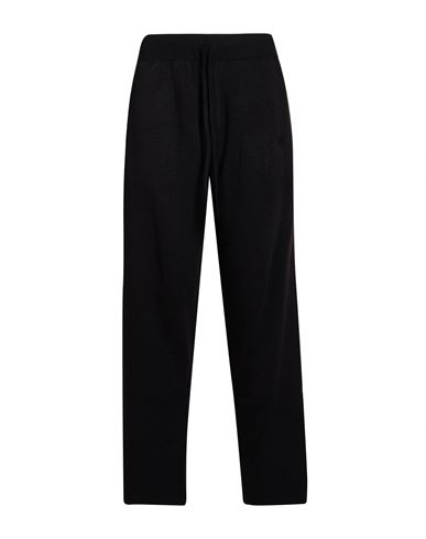 Man Pants Black Size XL Acrylic, Wool