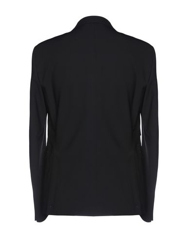 Man Blazer Black Size 38 Virgin Wool, Elastane