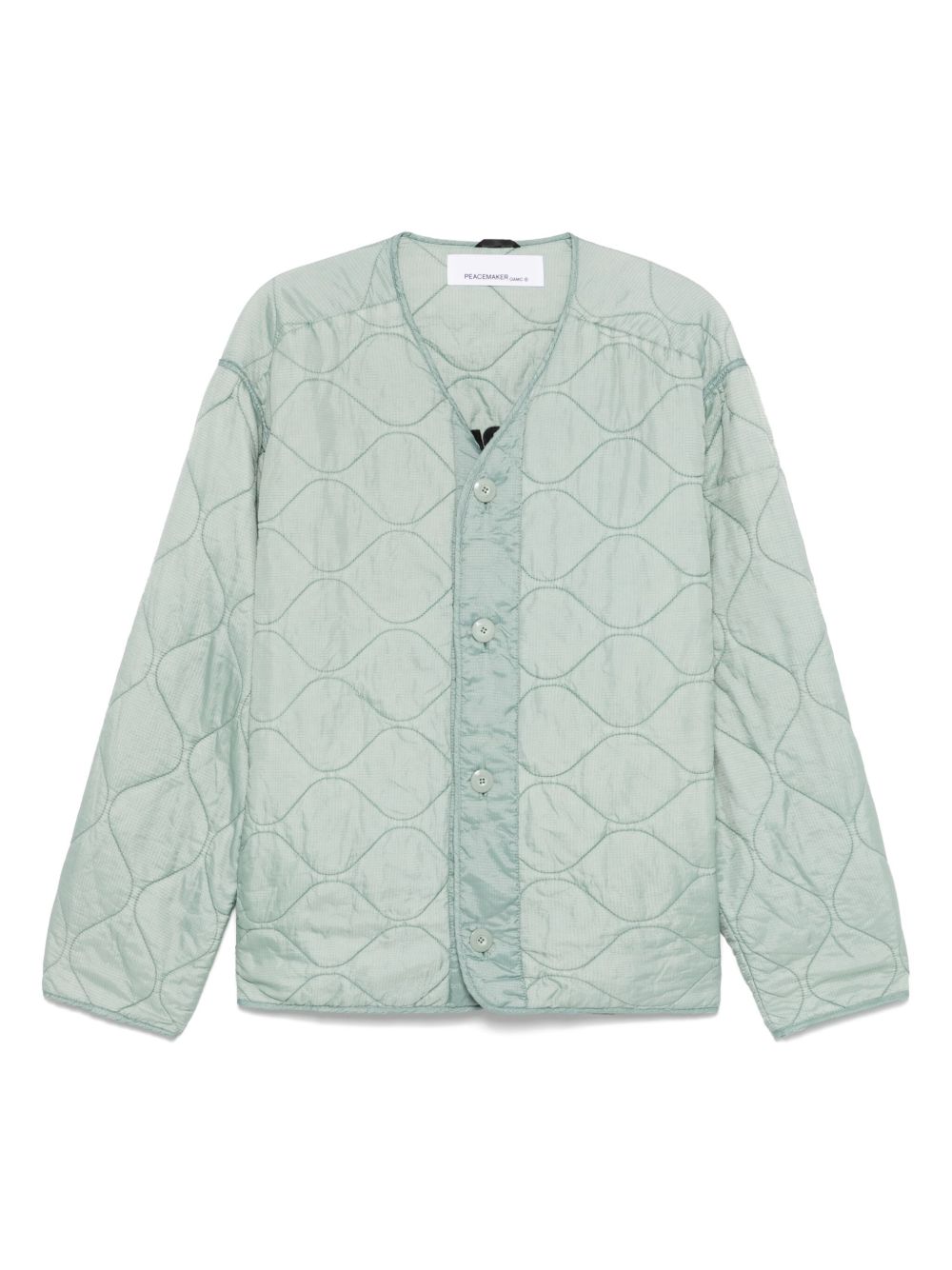 Peacemaker Oamc embroidered-logo jacket - Green