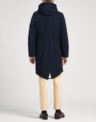 Man Coat Navy Size L Polyester