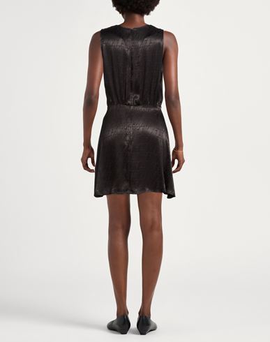 Woman Mini dress Black Size 2 Viscose