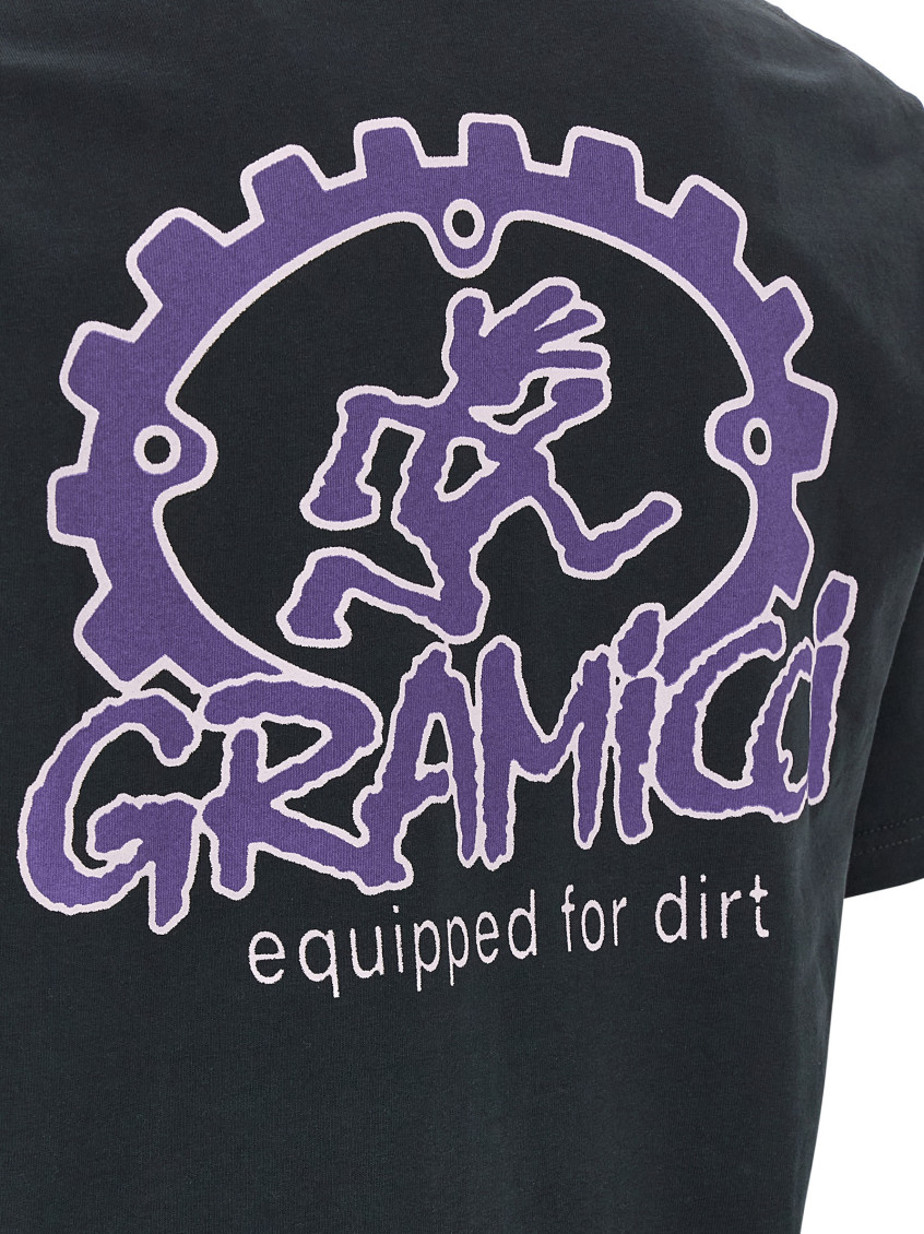 Black Equipped For Dirt T-shirt
