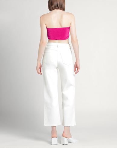 Woman Top Fuchsia Size 8 Polyester, Elastane