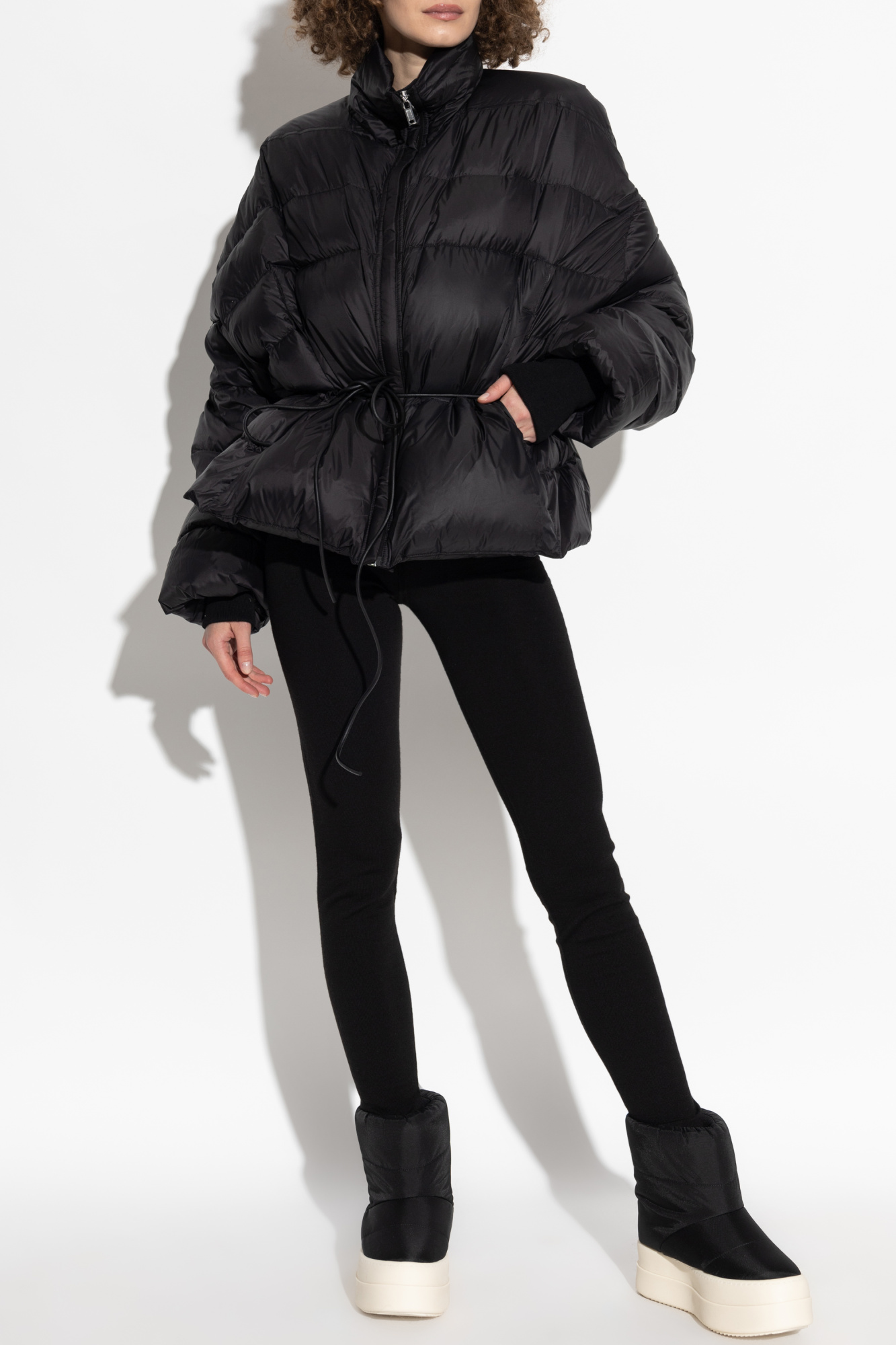 Wool Leggings, Women's, Black