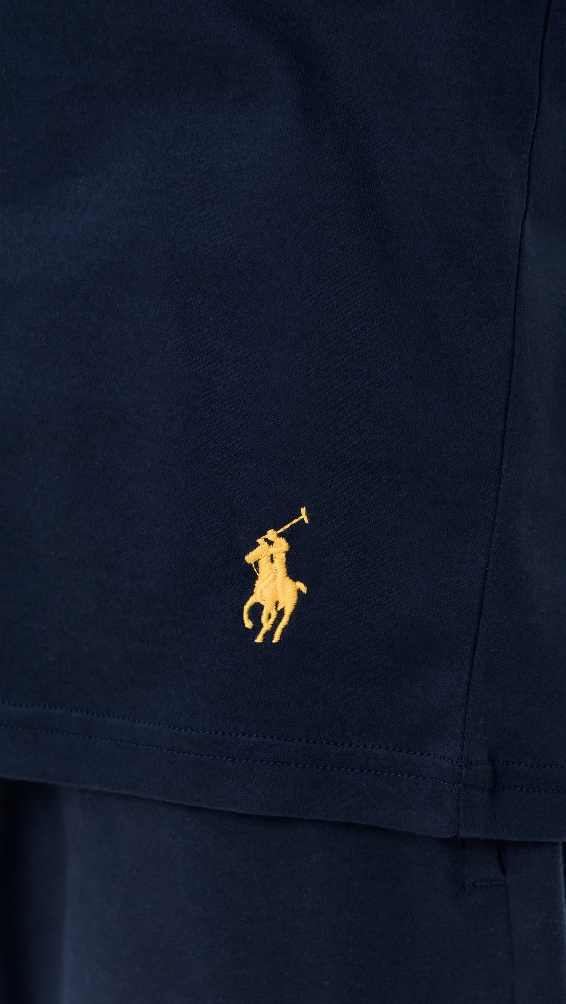 Mercerized Cotton Sleep Shirt Cruise Navy