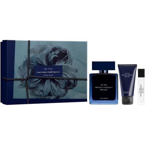 Mens Bleu Noir for Him EDP Gift Set Fragrances 3423222121846
