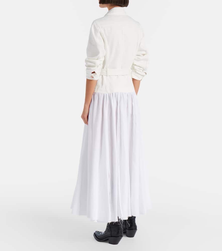 Delyth cotton and linen maxi dress
