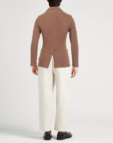 Man Blazer Camel Size 36 Wool, Polyamide
