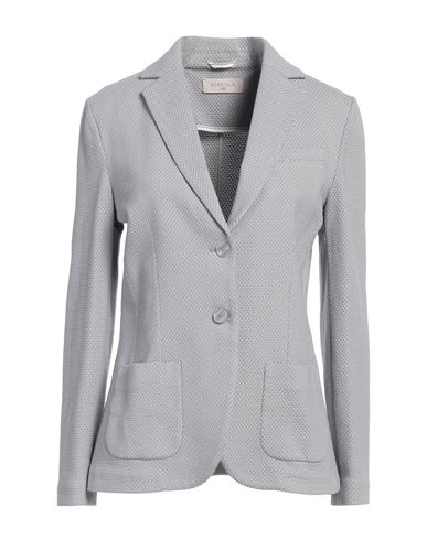 Circolo 1901 Woman Blazer Light blue Size 8 Cotton, Elastane